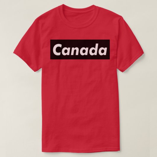 Canada Meat Brown T-shirt (Design voorkant)
