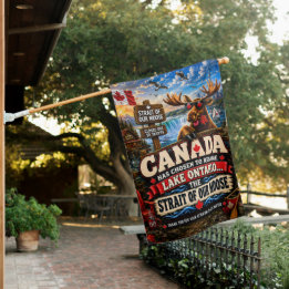 Canada Meer Ontario Is Nu De Straat Van Onze Eland Huisvlag