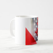 Canada met Amerikaanse vlaggen Koffiemok (Voorkant links)