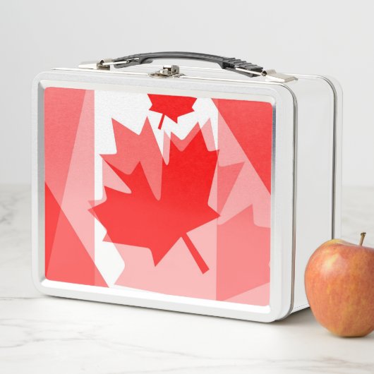 CANADA met gelaagde stijl in Canadese rode maaple (In situ)