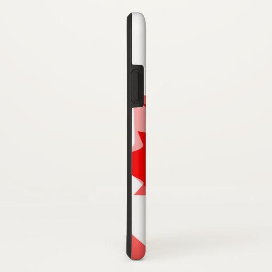 CANADA met gelaagde stijl voor Canadese maapelblad Case-Mate iPhone Case (Achterkant/rechts)