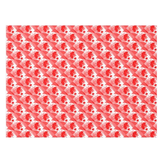 CANADA met gelaagde stijl voor Canadese maapelblad Tafelkleed (Voorkant (Horizontaal))