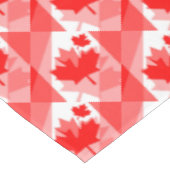 CANADA met gelaagde stijl voor Canadese maapelblad Tafelkleed (Gekanteld)