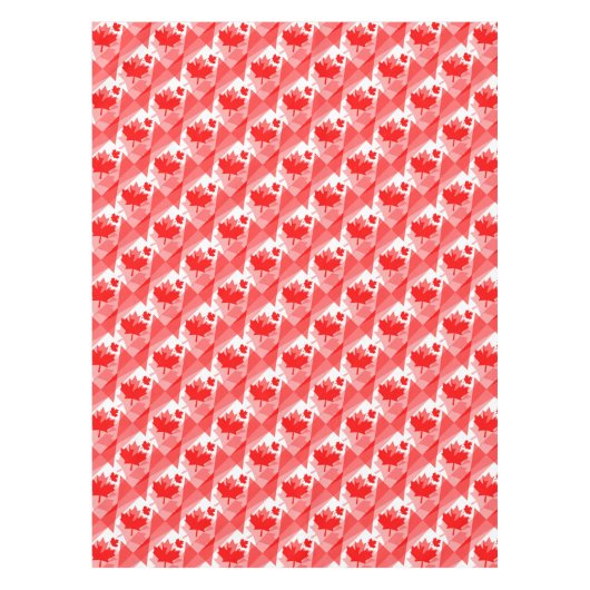 CANADA met gelaagde stijl voor Canadese maapelblad Tafelkleed (Voorkant)