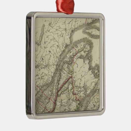 Canada Metalen Ornament (Rechts)