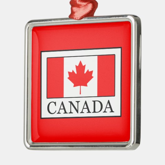 Canada Metalen Ornament (Links)