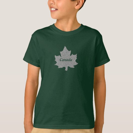 canada metalic t-shirt (Voorkant)