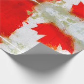 Canada Mijn Canada (Canadese vlag) Cadeaupapier (Hoek)