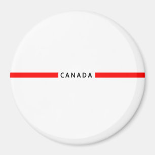 Canada minimalistische vlag magneet