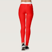 Canada mode leggings, Canadian Flag / sport Leggings (Achterkant)
