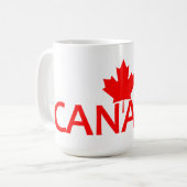 Canada mok - kies stijl & kleur (Voorkant links)