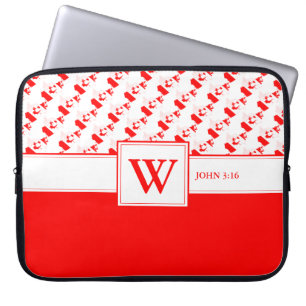 CANADA Monogram Christelijke Scriptlaptop Laptop Sleeve