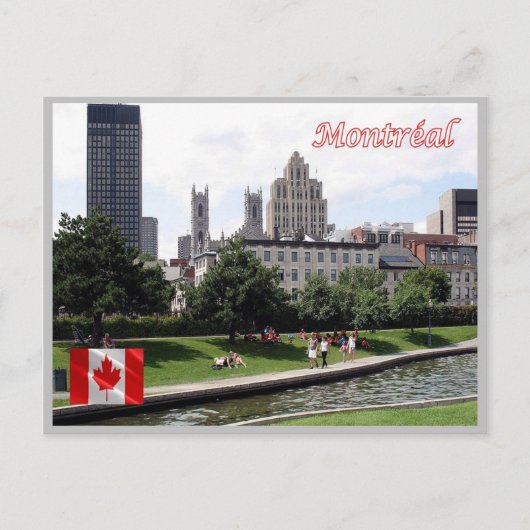 Canada - Montréal - Briefkaart (Voorkant)