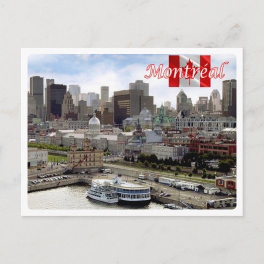 Canada - Montréal - Briefkaart (Voorkant)