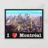 Canada - Montréal - I Love - Briefkaart (Voorkant)