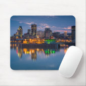 Canada, Montreal, silhouet en Oude Haven Muismat (Met muis)