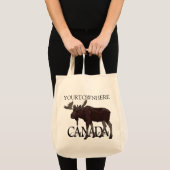 Canada Moose Canvas tas Custom Canada Tassen (Voorkant (product))