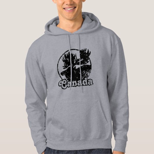 Canada Moose Hoodie (Voorkant)