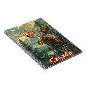 Canada Moose  Notitieboek (Rechterzijde)