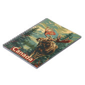 Canada Moose  Notitieboek (Linkerzijde)
