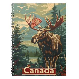 Canada Moose  Notitieboek