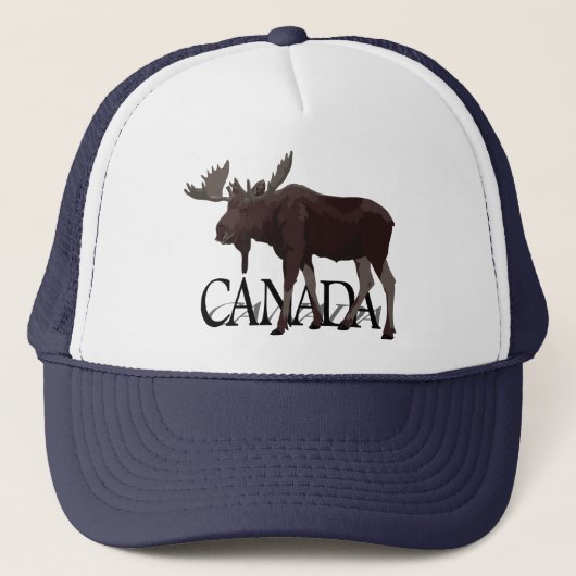 Canada Moose Pet Personalized Canada Trucker Pet (Voorkant)