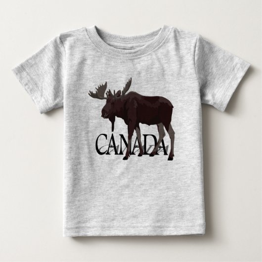 Canada Moose Shirten Baby Canadian Moose Sweatshir (Voorkant)