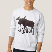 Canada Moose Shirten Canadian Moose Sweatshirts Trui (Voorkant)