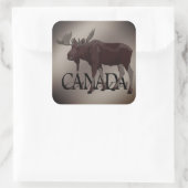 Canada Moose Stickers Custom Canada Stickers (Tas)