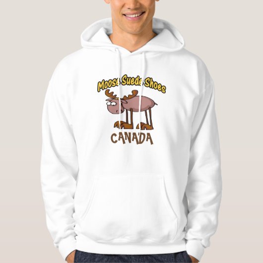 CANADA: Moose Suede Shoes Hoodie (Voorkant)