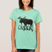 Canada Moose T-shirt Canadian Souvenir Shirten (Voorkant)