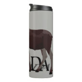 Canada Moose Tumbler Canada Souvenir Tumbler Thermosbeker (Geroteerd rechts)