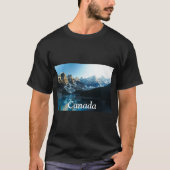 Canada Moraine Lake Water Reflection Mountains T-shirt (Voorkant)