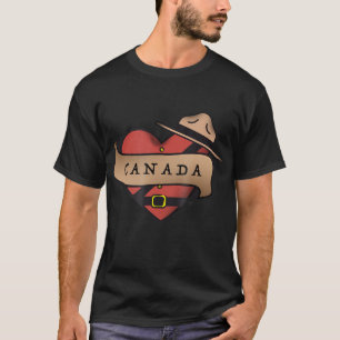 Canada Mountie, Canada Dag, ik hou van Canada T-shirt
