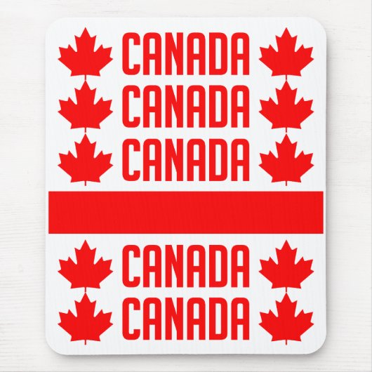 Canada mousepad, aanpassen muismat (Voorkant)