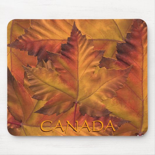 Canada Mousepad Canada Maple Leaf Mousepad Gifts Muismat (Voorkant)