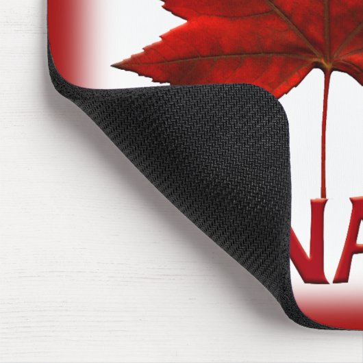 Canada Mousepad Red Canada Maple Leaf Mousepad Muismat (Hoek)