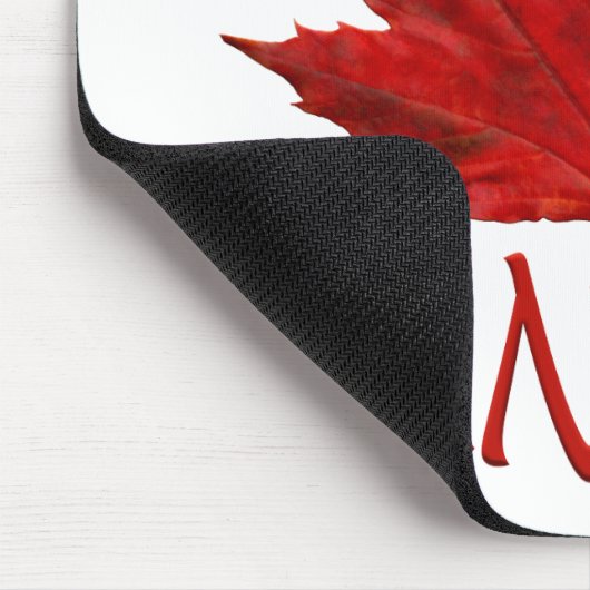 Canada Mousepad Red Canada Maple Leaf Mousepad Muismat (Hoek)