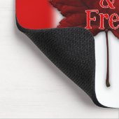 Canada Mousepad Red Canada Maple Leaf Mousepad Muismat (Hoek)