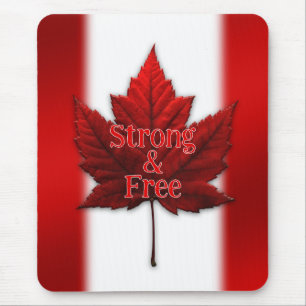 Canada Mousepad Red Canada Maple Leaf Mousepad Muismat