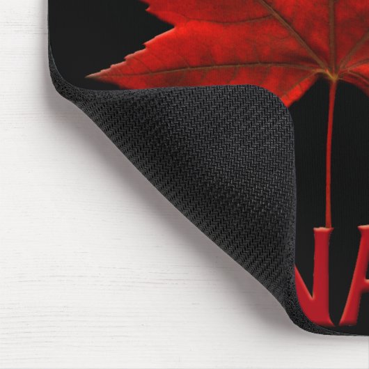 Canada Mousepad Red Canada Maple Leaf Mousepad Muismat (Hoek)