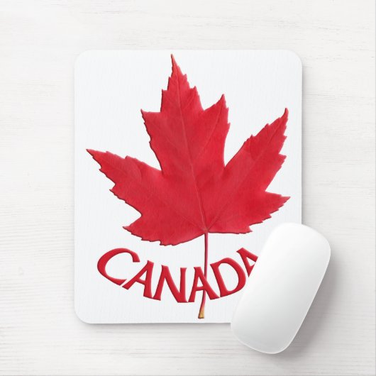 Canada Mousepad Red Canada Maple Leaf Mousepad Muismat (Met muis)