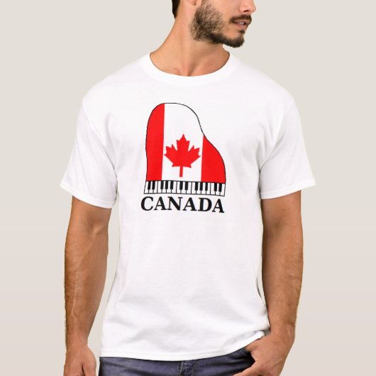 Canada Music T-Shirt (Voorkant)
