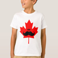 Canada Mustache - Een snor op rood zeehond
