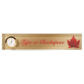 Canada Naambordjes Gepersonaliseerde Canada Naambo (Voorkant)