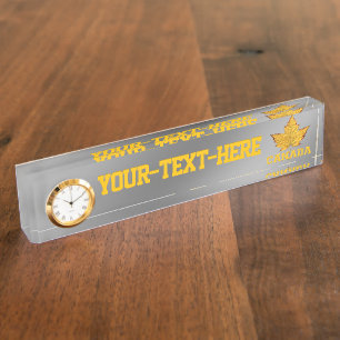 Canada Name Borden Custom Canada Team Name Bord Naambordje