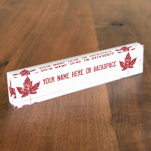 Canada Name Borden Personalized Canada Name Bord Naambordje