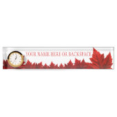 Canada Name Borden Personalized Naambordje (Voorkant)