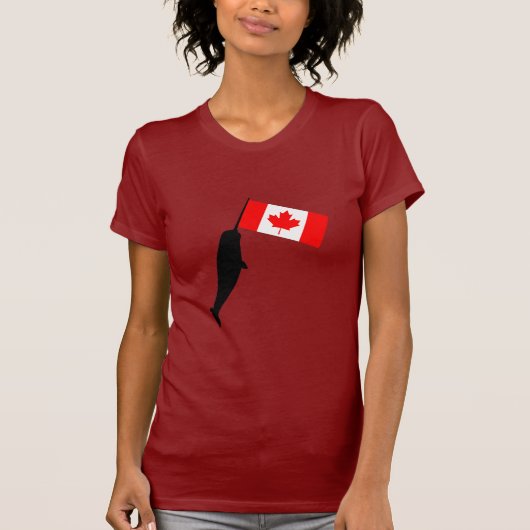 Canada Narwhal T-shirt (Voorkant)