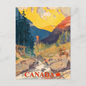Canada, Nationaal Park Briefkaart (Voorkant)